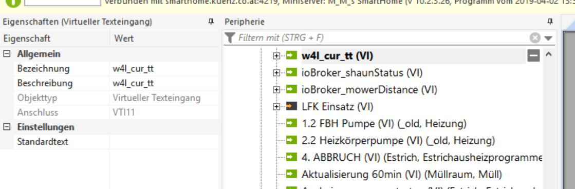 Klicke auf die Grafik für eine vergrößerte Ansicht

Name: 2019-04-02 14_45_15-Loxone Config - M&amp;M´s SmartHome.png
Ansichten: 1230
Größe: 122,5 KB
ID: 196373