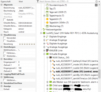 Klicke auf die Grafik für eine vergrößerte Ansicht

Name: Nuki VI Loxone.PNG
Ansichten: 1371
Größe: 95,7 KB
ID: 229626