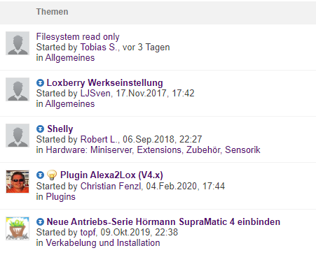 Klicke auf die Grafik für eine vergrößerte Ansicht

Name: Forumsbeiträge.PNG
Ansichten: 527
Größe: 37,0 KB
ID: 252577
