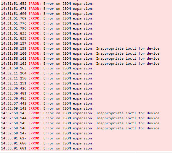 Klicke auf die Grafik für eine vergrößerte Ansicht

Name: Error on JSON expansion_3.jpg
Ansichten: 189
Größe: 231,9 KB
ID: 330303