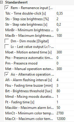Klicke auf die Grafik für eine vergrößerte Ansicht

Name: Lichtsteuerung_Einstellung.png
Ansichten: 214
Größe: 14,2 KB
ID: 351509