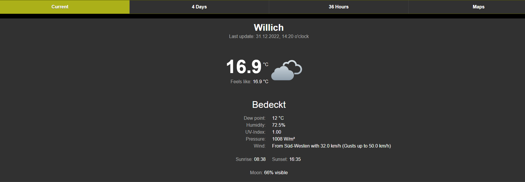 Klicke auf die Grafik für eine vergrößerte Ansicht

Name: Wetter-Webseite.png
Ansichten: 664
Größe: 50,8 KB
ID: 373081