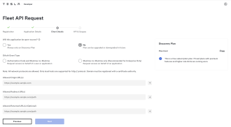 Klicke auf die Grafik für eine vergrößerte Ansicht

Name: Tesla Fleet API Request.png
Ansichten: 297
Größe: 256,5 KB
ID: 436275