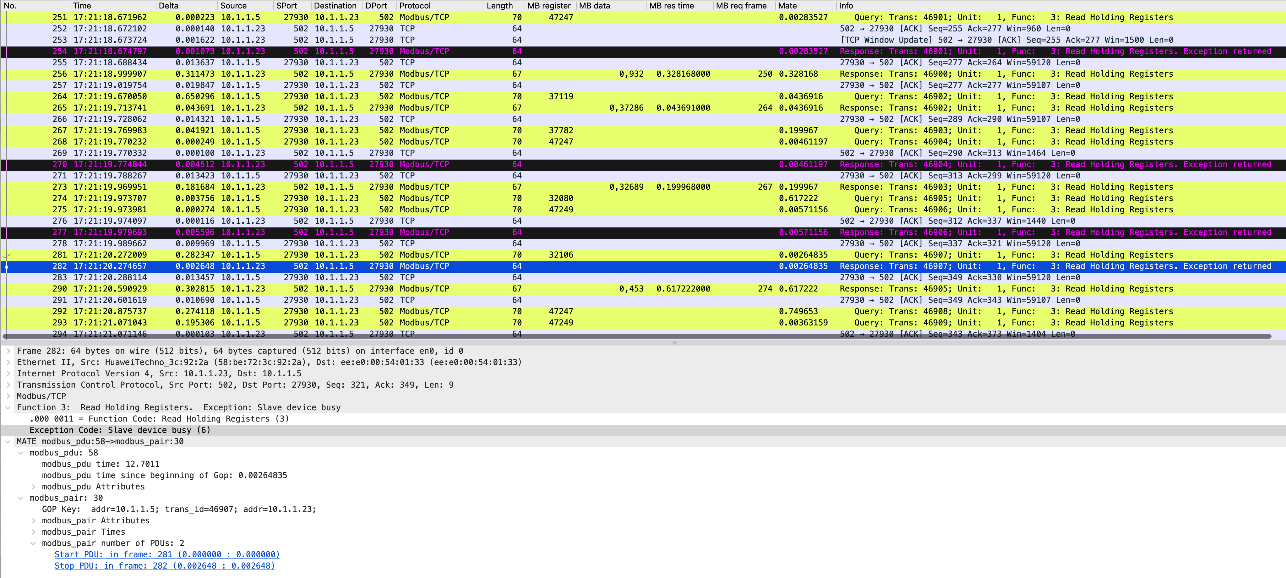 Klicke auf die Grafik für eine vergrößerte Ansicht

Name: Wireshark Dump vorher.png
Ansichten: 936
Größe: 884,6 KB
ID: 445554