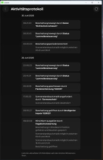 Klicke auf die Grafik für eine vergrößerte Ansicht  Name: Aktivitätsprotokoll Jalousien.png Ansichten: 2 Größe: 426,5 KB ID: 487025